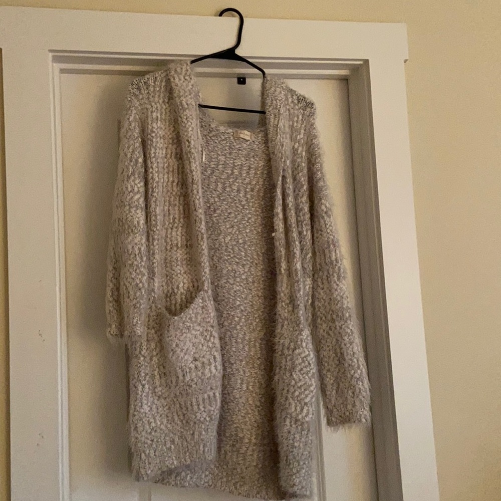 Altar’d State Marble Popcorn Coat